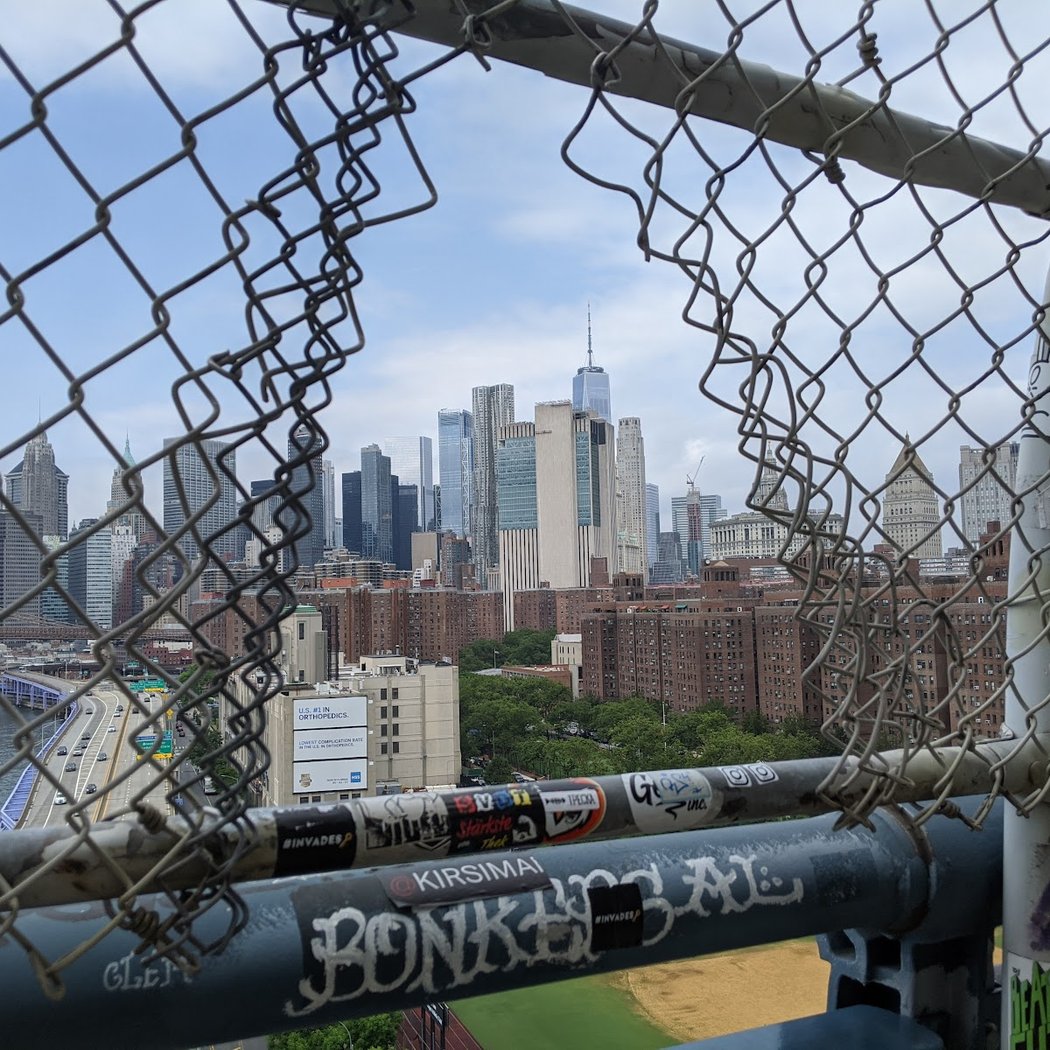 Manhattan Bridge Pedestrian Path 2