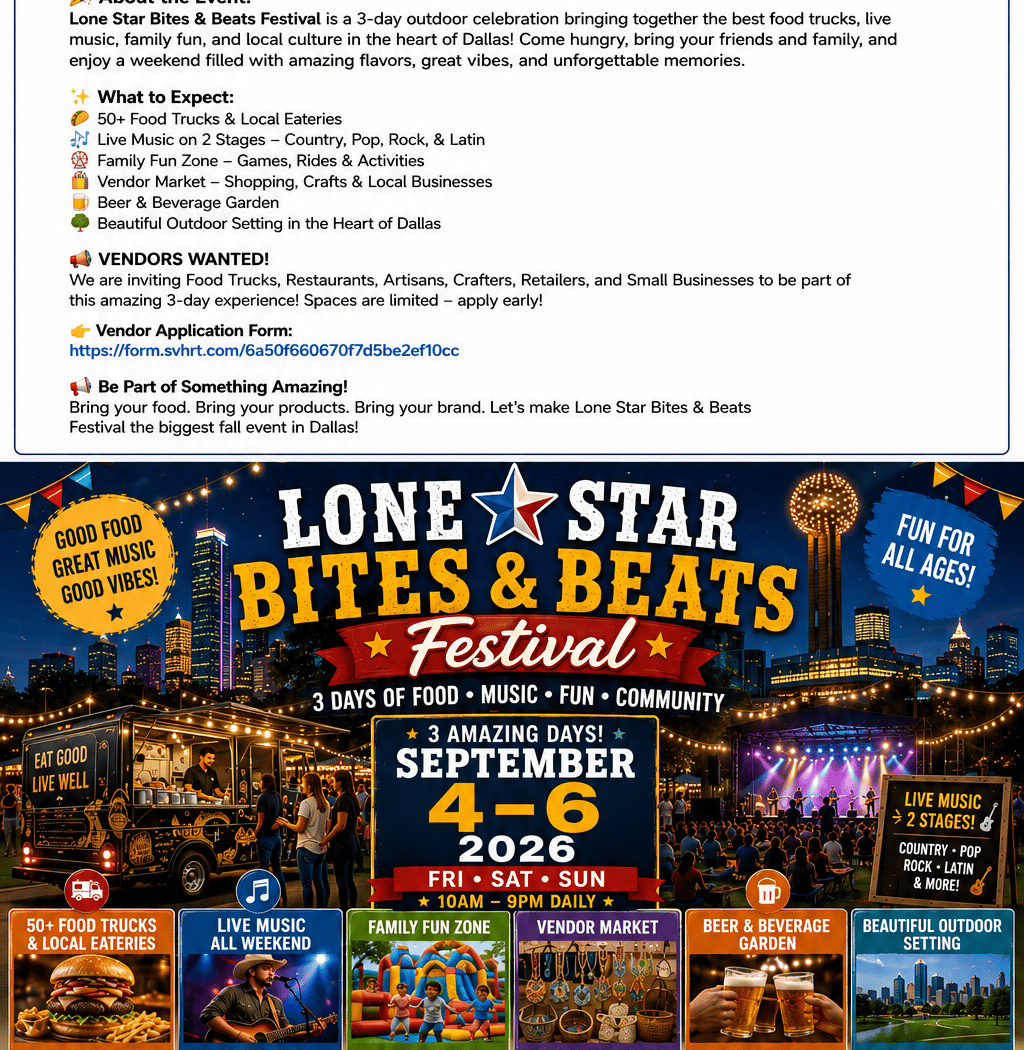 Lone Star Bites & Beats Festival 1