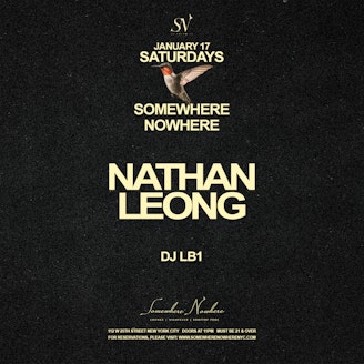 Nathan Leong w/ DJ Lb1 1