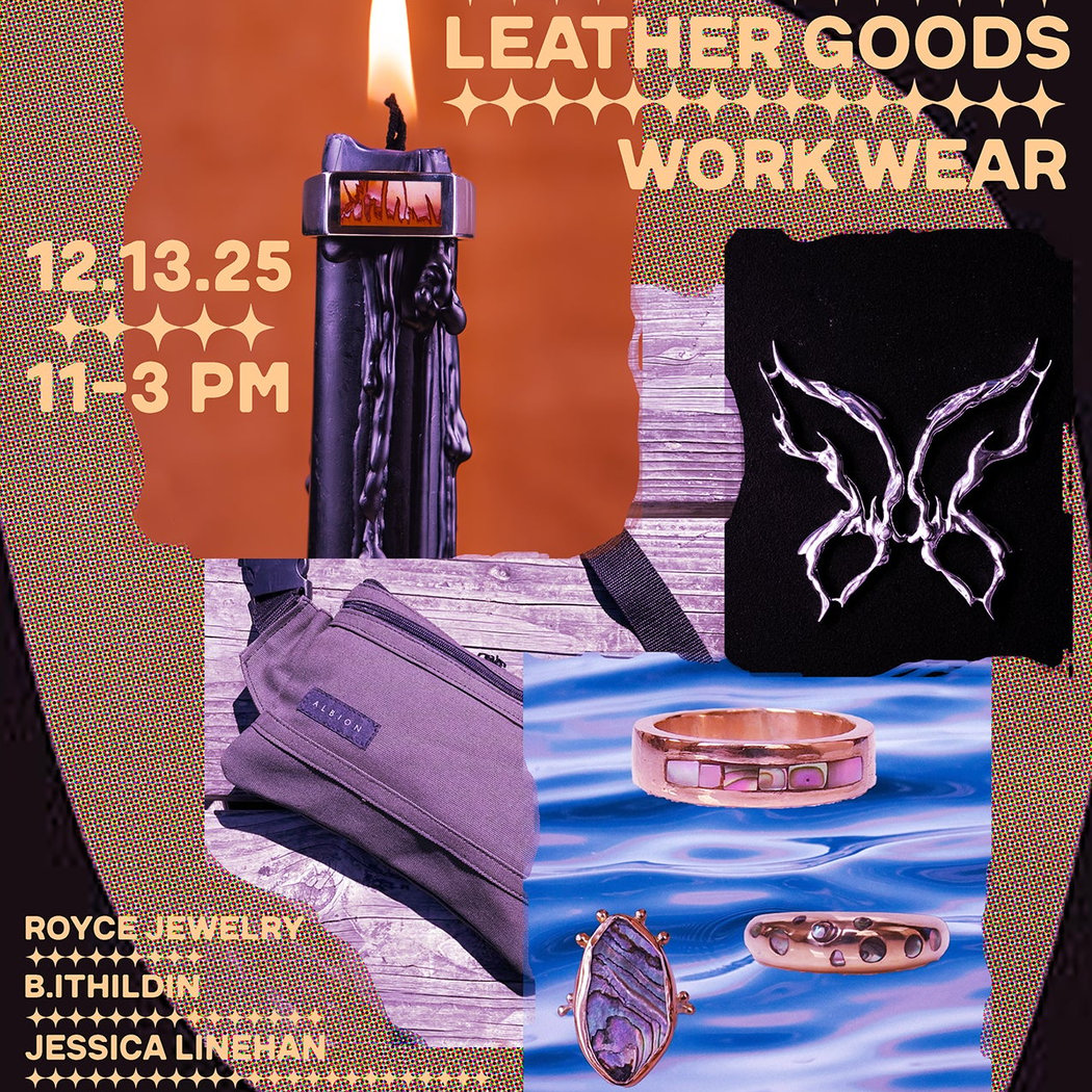 Jewelry, Leather Goods and Work Wear Market Pop-Up 1