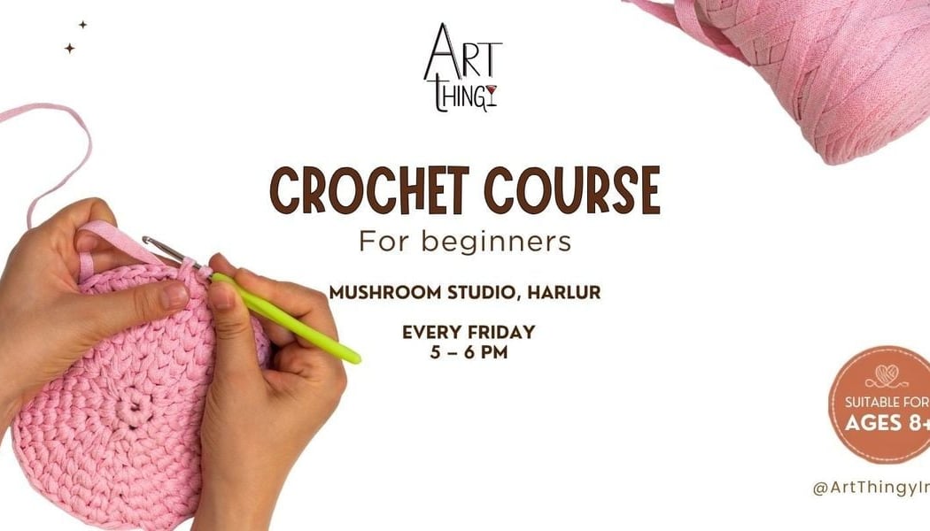 Crochet Course for beginners - Learn in 4 Weeks