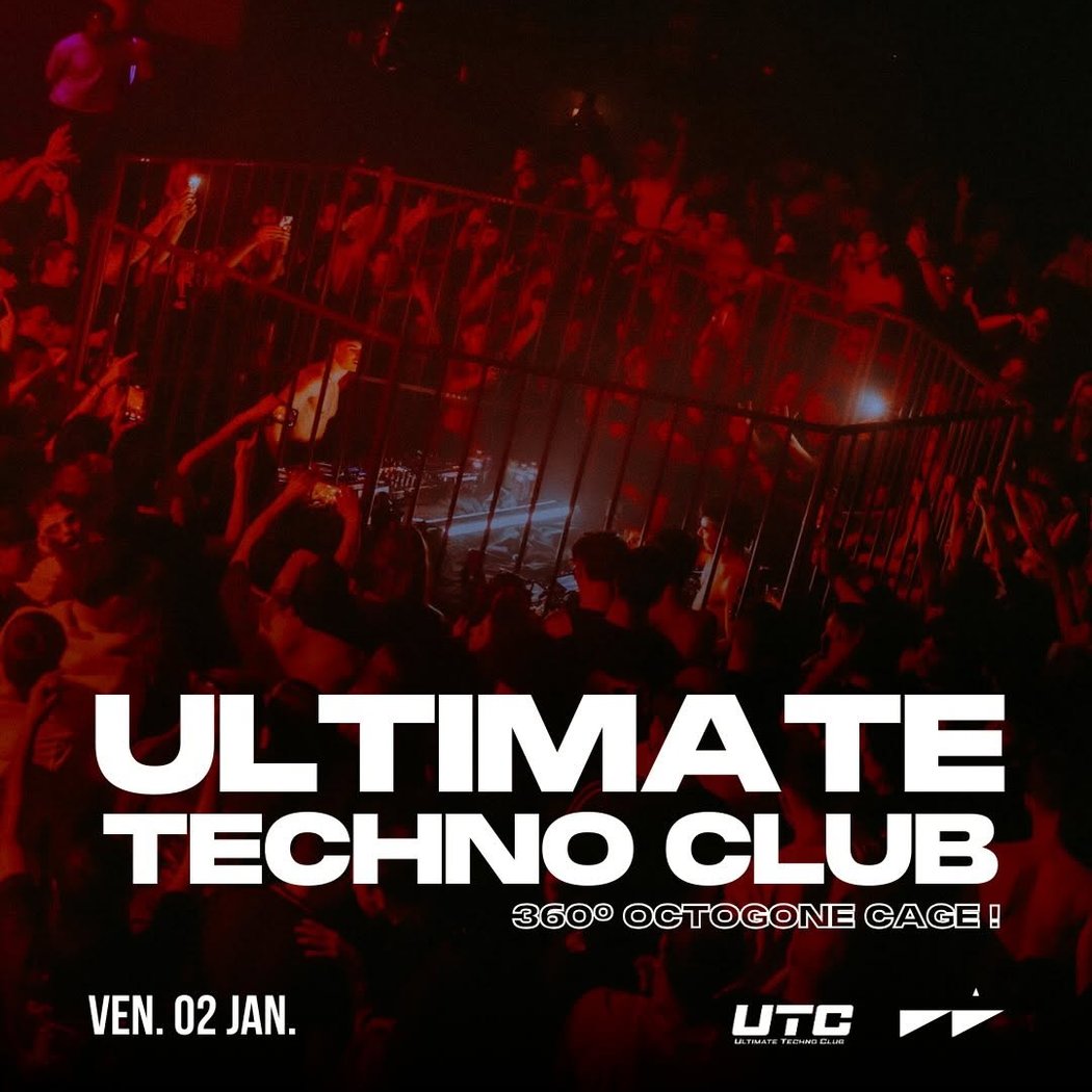 Ultimate Techno Club - 360° Octogone cage 1