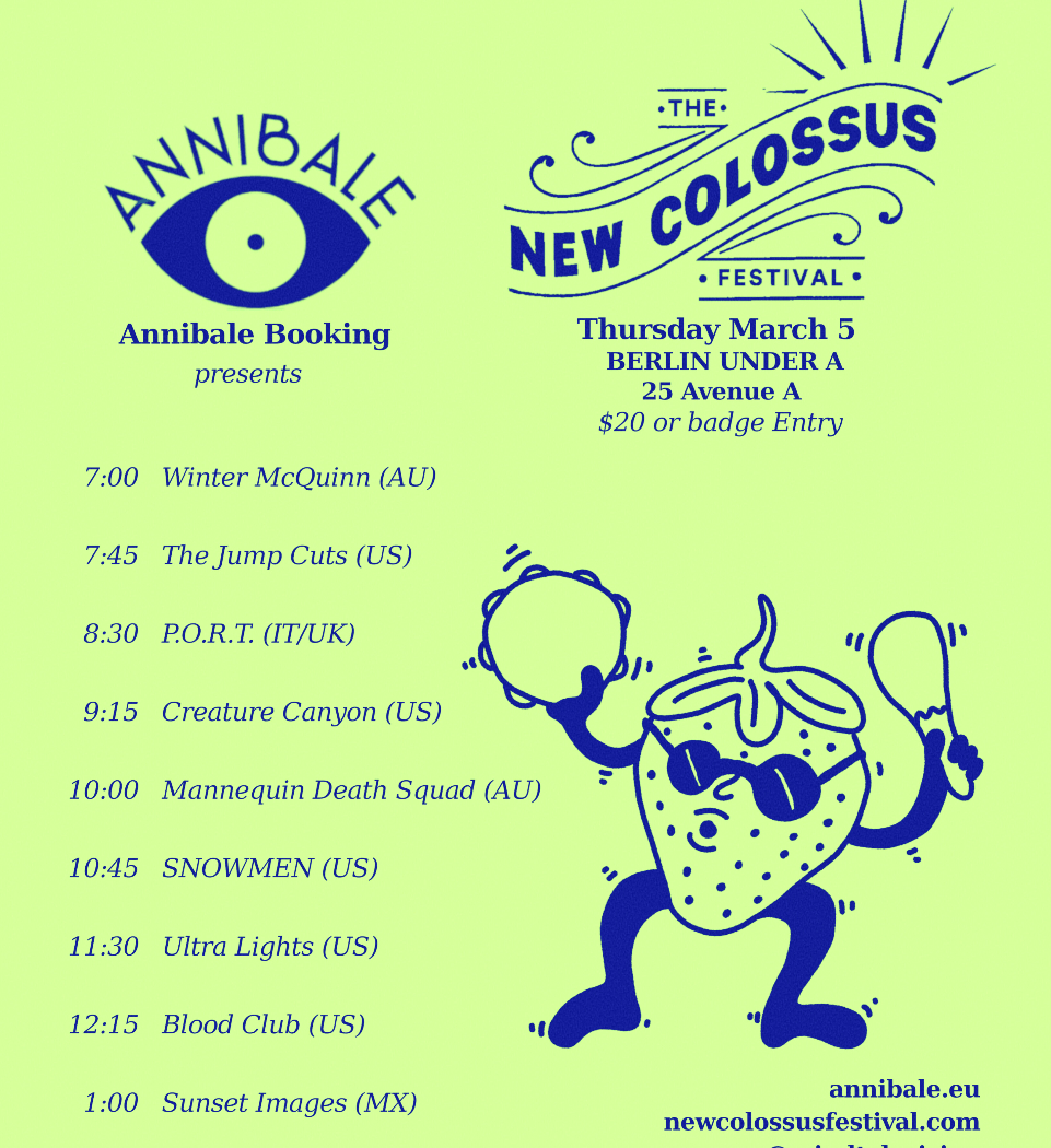 New Colossus Festival: Annibale Agency Showcase 1
