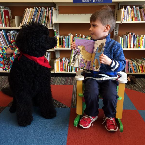 Reading to Dogs 1