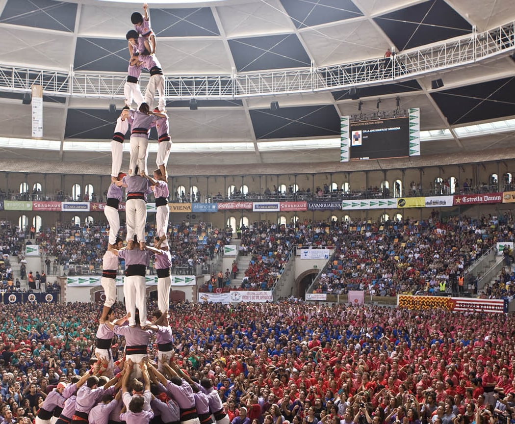 Concurso de Castells (torres humanas)