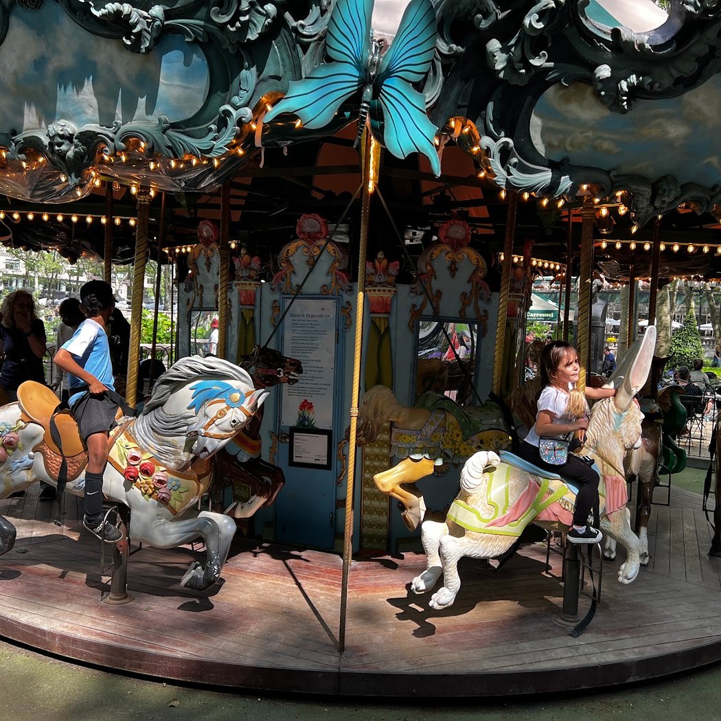 Kid-Friendly Entertainment at Bryant Park Carousel 3