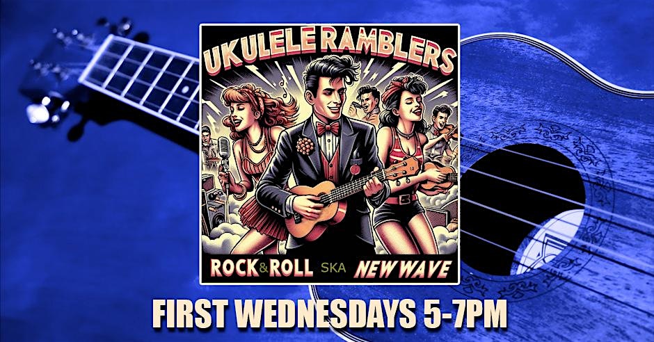 Live music with The Ukulele Ramblers 1