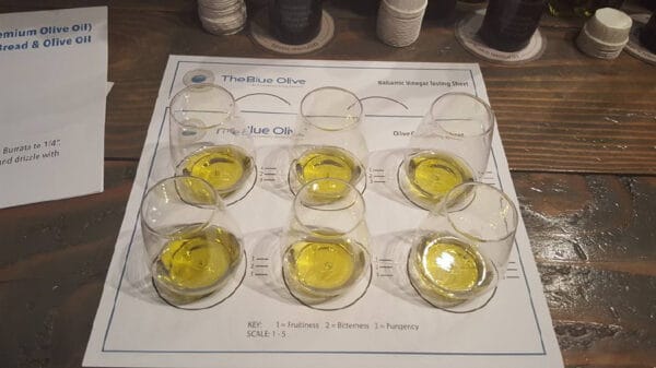 Olive Oil and Balsamic Vinegar 101 Presentation and Tasting 1