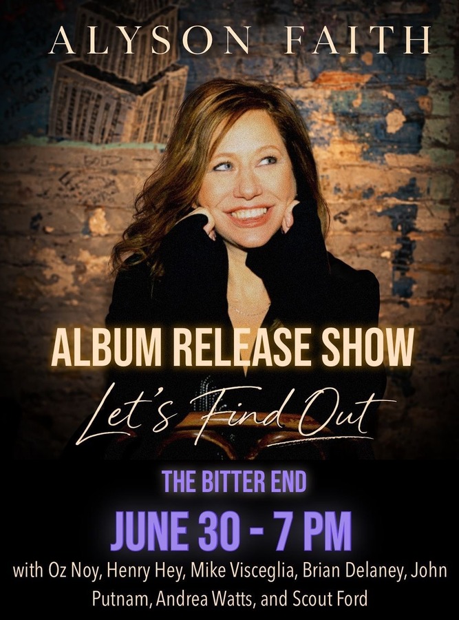 Alyson Faith Album Release Show