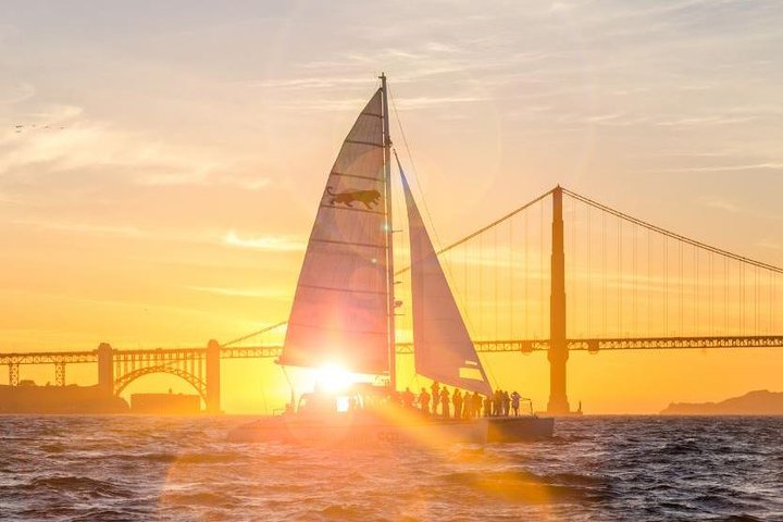 San Francisco Bay Sunset Catamaran Cruise 1