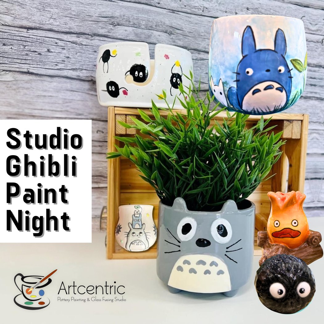 Studio Ghibli Paint Night 1