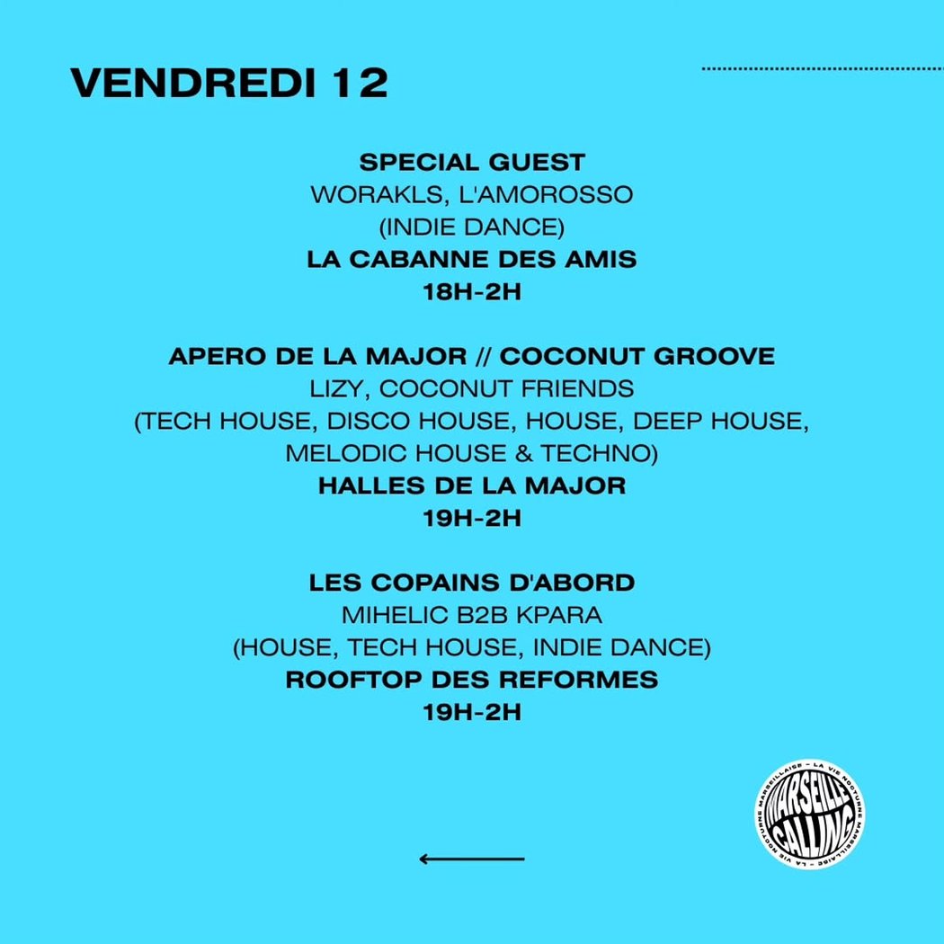 Apero de la Major // Coconut Groove