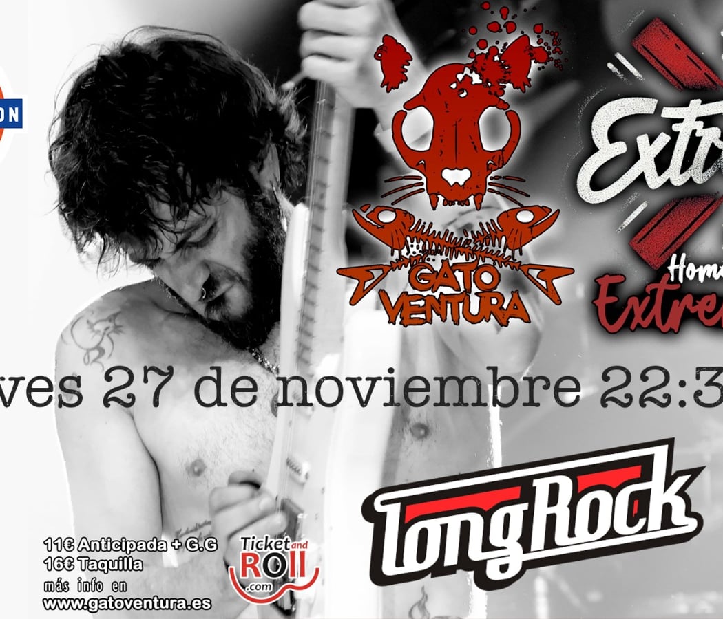 Gato Ventura x Extremo, homenaje a Extremoduro 1