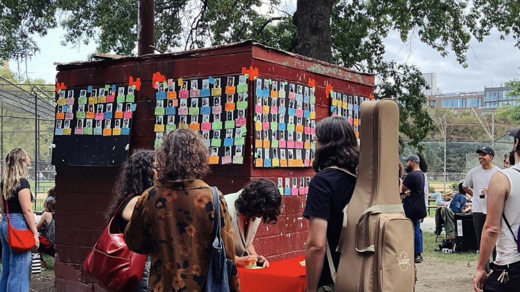 Singles Wall at McCarren Park