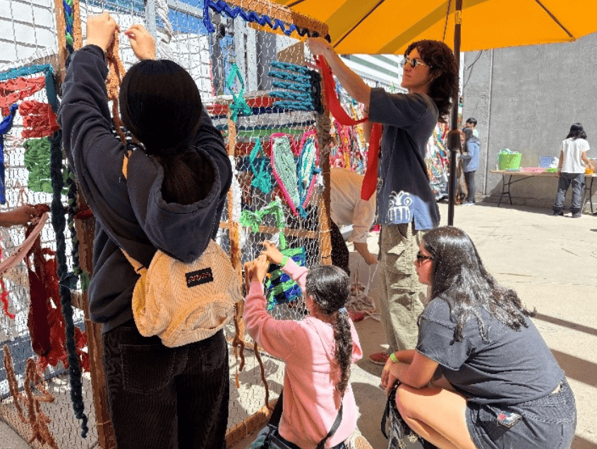 First Sundays: Weaving Together with Craft Contemporary at LA Metro 1