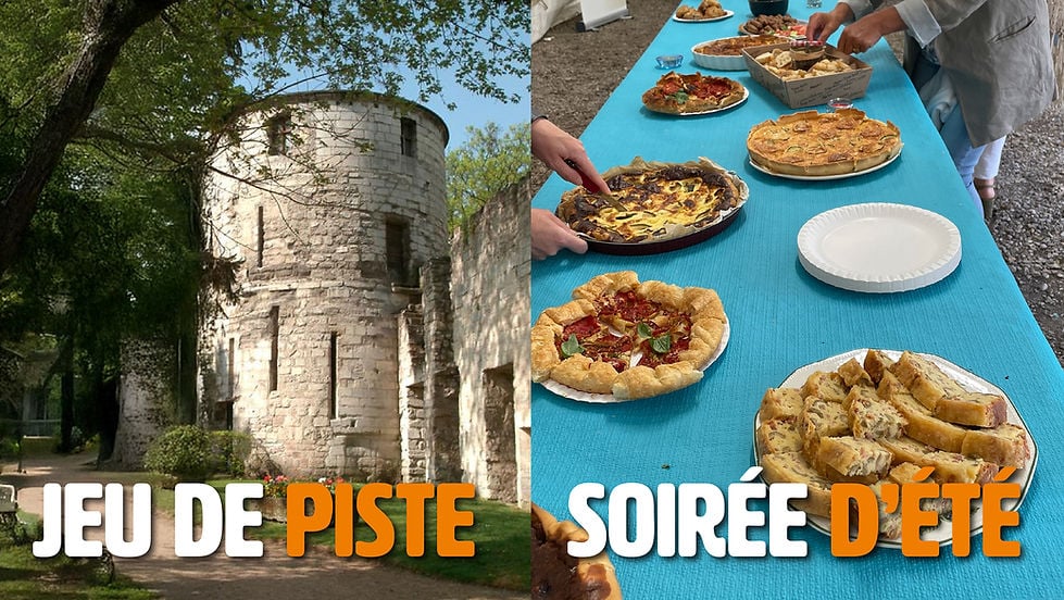 Soirée d'été - Jeu de piste & Diner au jardin 1