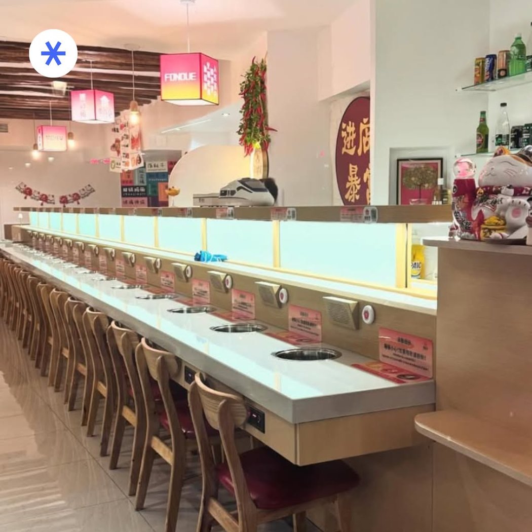 YUXIANGTING-buffet à volonté 御香亭旋转自助火锅 2