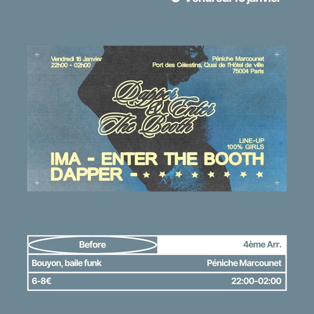 Dapper & Enter The Booth 1