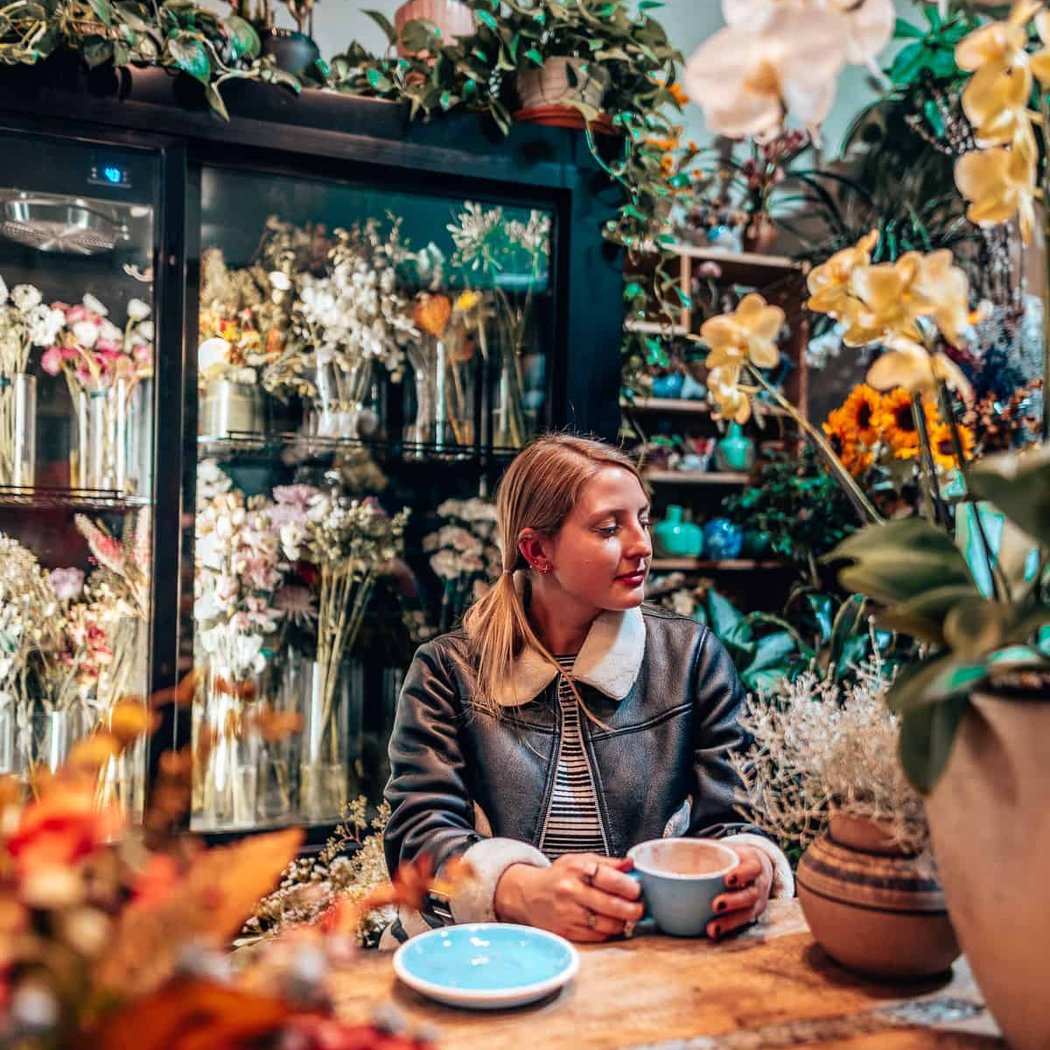 Coffee and Flowers 1