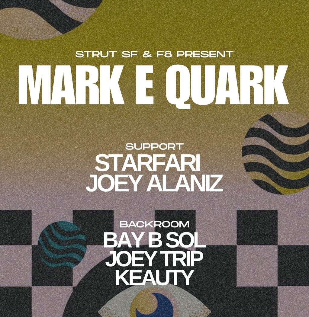 Strut SF and F8 present Mark E Quark 1