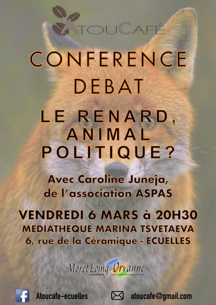 Conférence débat Le Renard, Animal Politique? 1