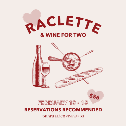 Raclette Fondue & Wine For Two! Special all weekend 1