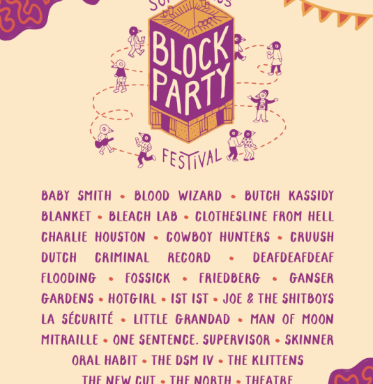 SUPERSONIC BLOCK PARTY #3 1
