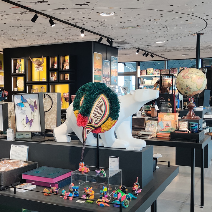 Librairie-Boutique du musée des Confluences 1