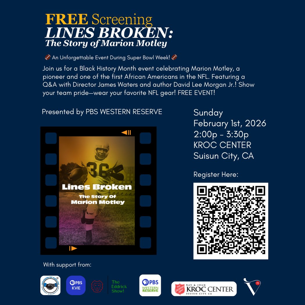 Lines Broken: The Story of Marion Motley - FREE PUBLIC SCREENING 1