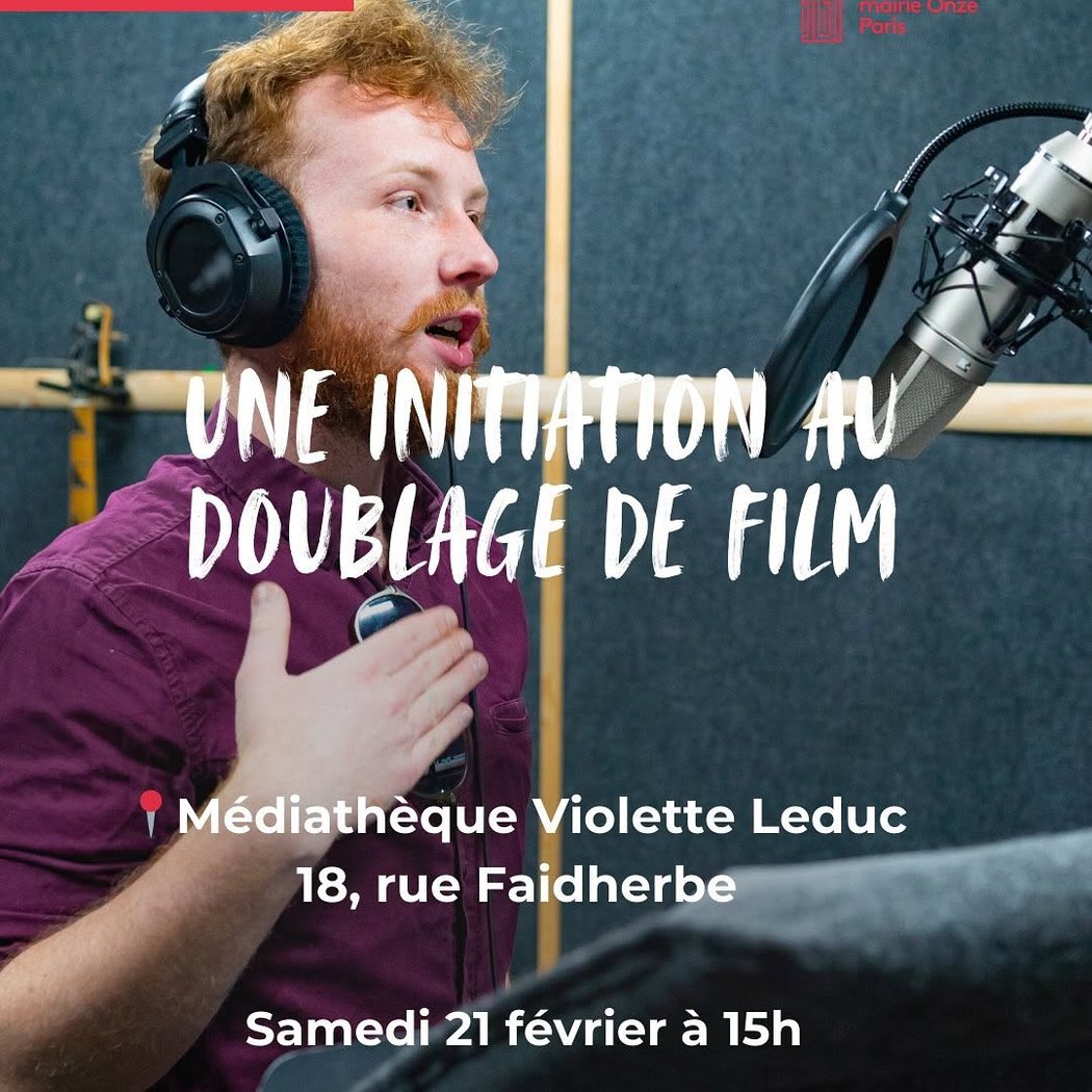 Une initiation au doublage de film 1
