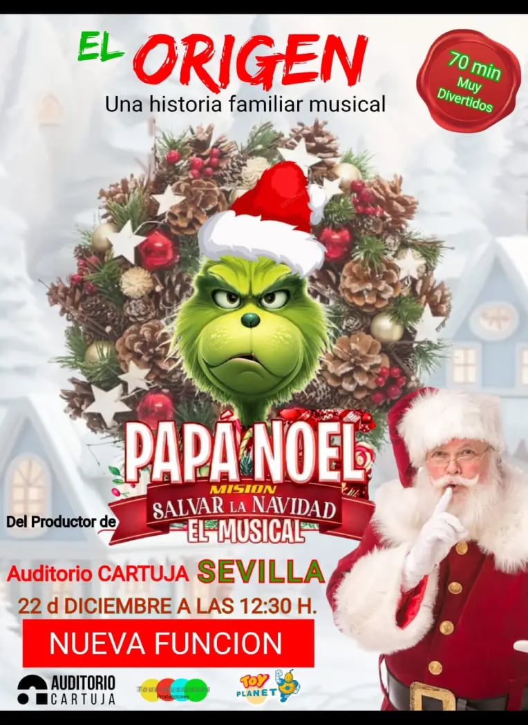 PAPA NOEL - MISION SALVAR LA NAVIDAD (EL MUSICAL) - EL ORIGEN 1