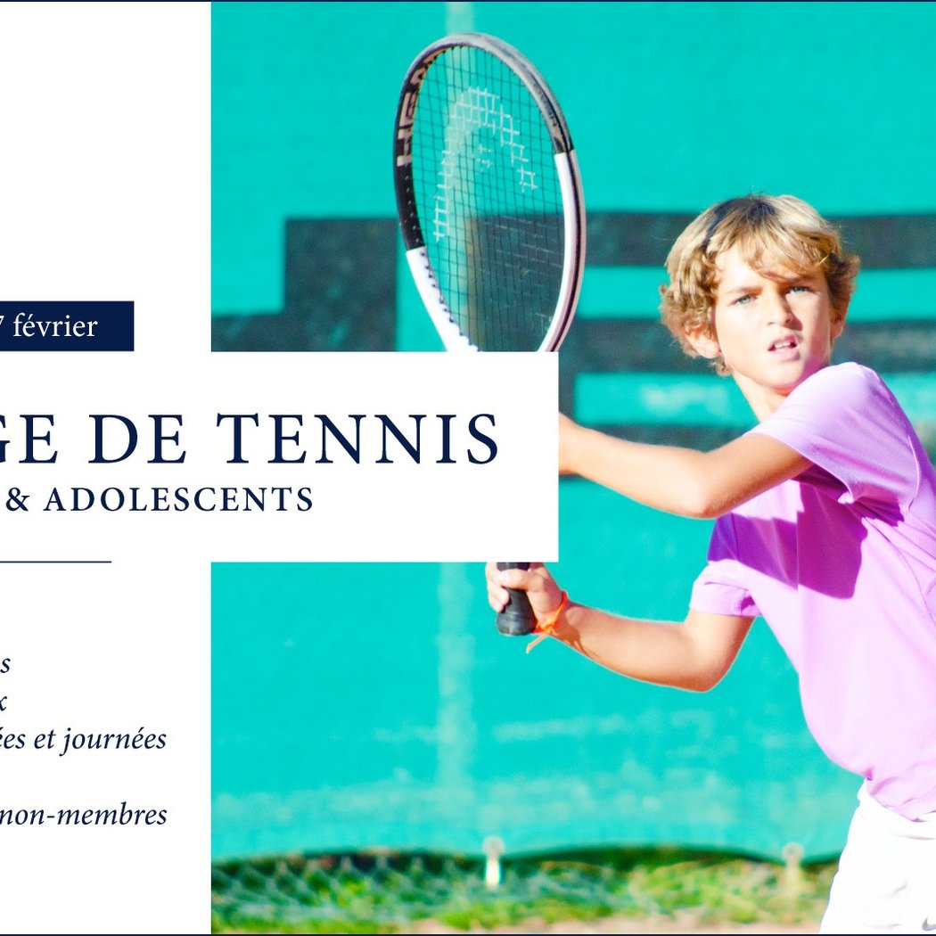 STAGE ENFANTS ET ADOLESCENTS - Février 2026 1