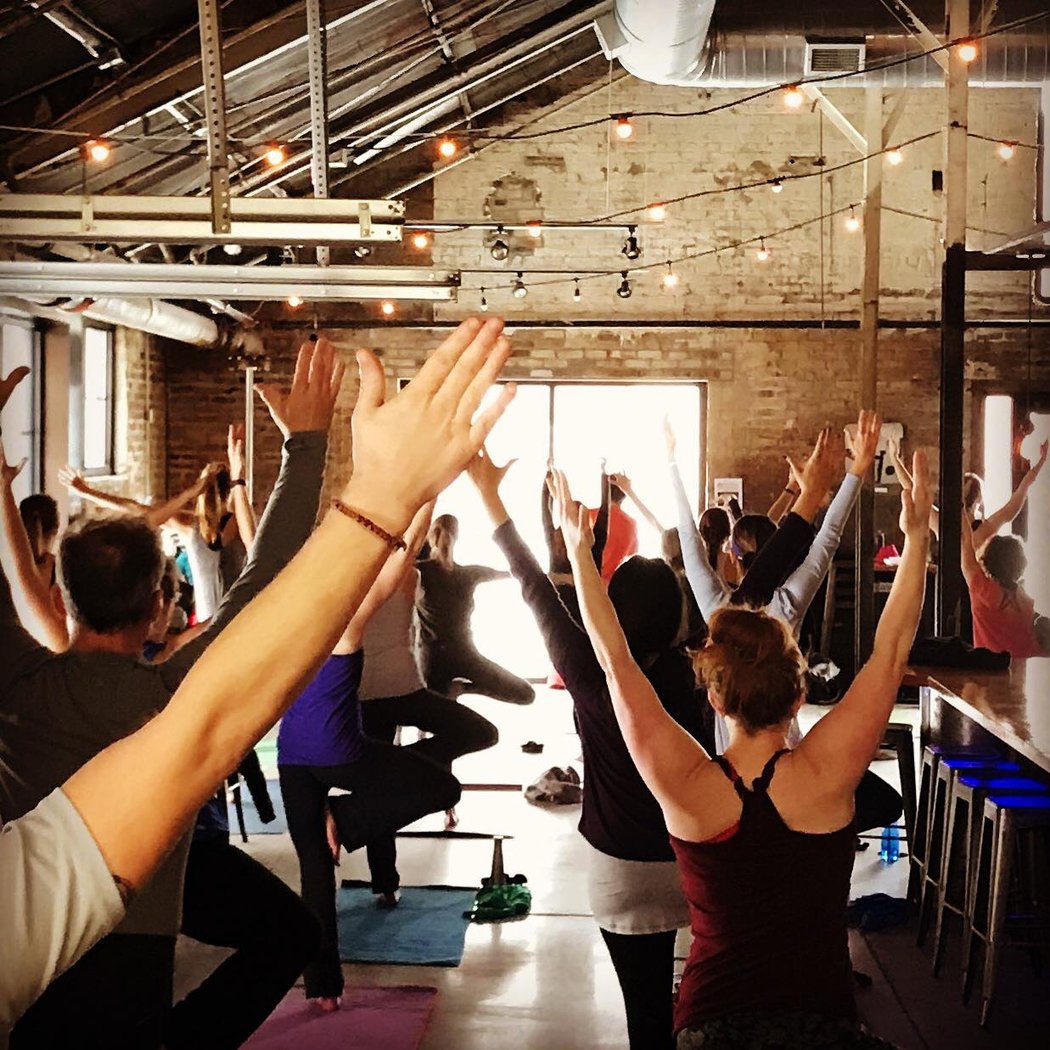Yoga and a Pint 1