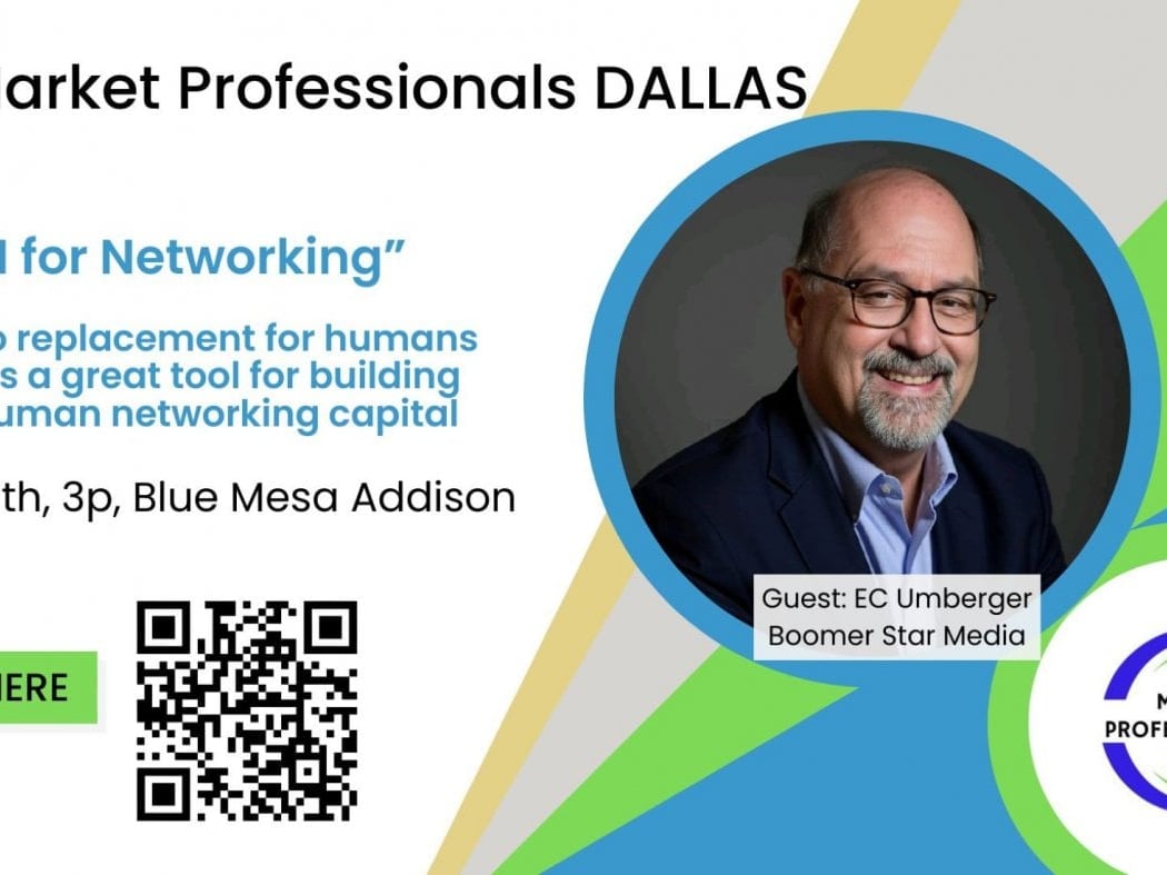 Mid Market Professionals DALLAS Aug event "AI for Networking" 1
