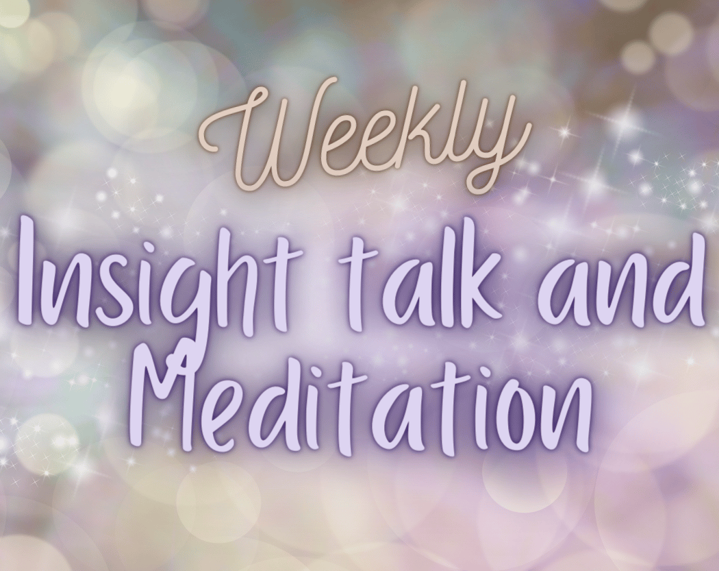 Insight Talk and Meditation 1