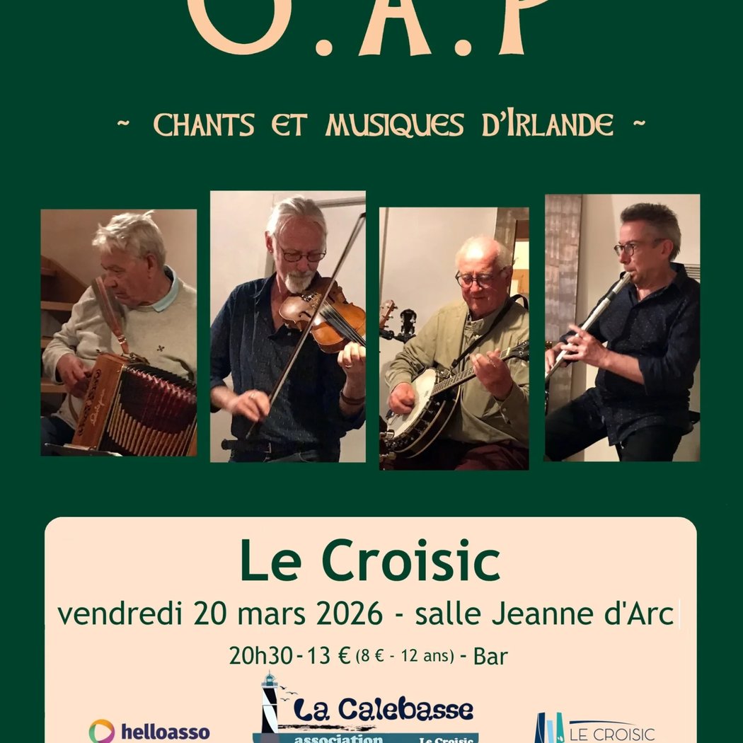 Concert O.A.P : chants et musiques d'Irlande 1
