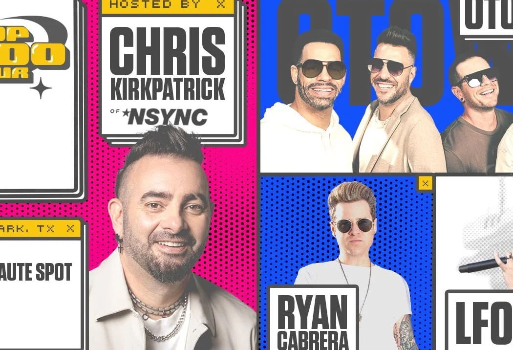 Pop 2000 Tour ft Chris Kirkpatrick of ‘NSYNC, OTOWN, RYAN CABRERA & LFO