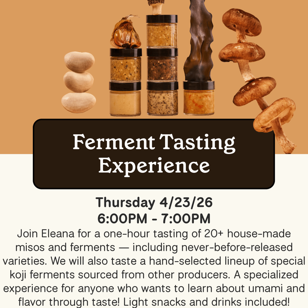 Ferment Tasting Experience 1