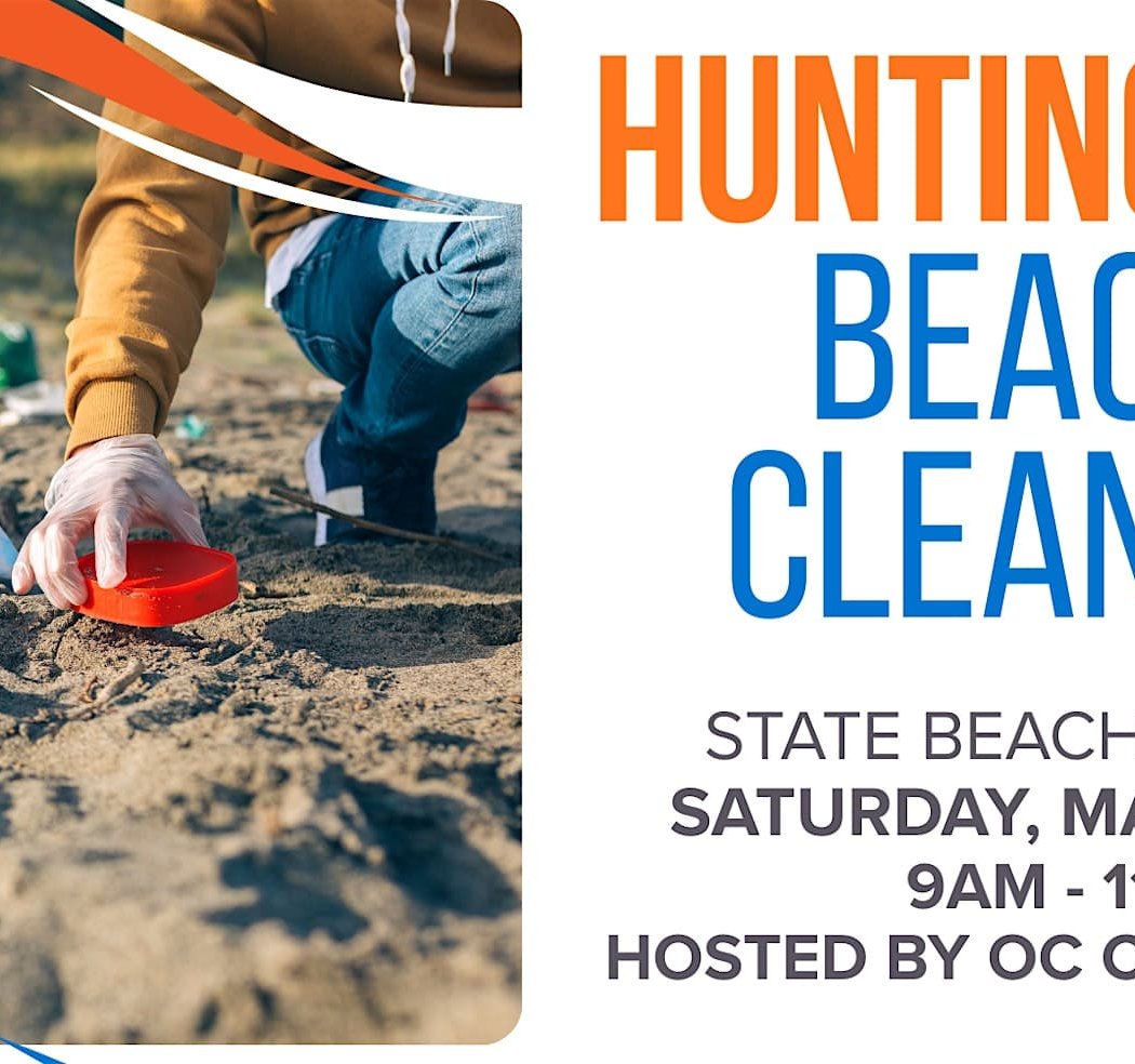 Huntington State Beach Cleanup with OC Coastkeeper 1