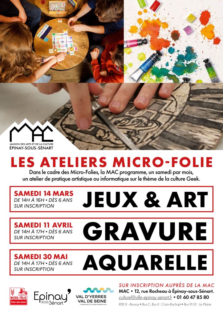 Ateliers Micro-Folie : Gravure 1
