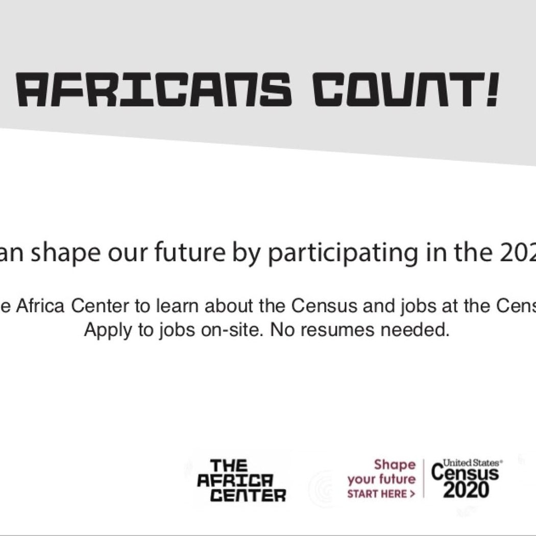 Africans Count! A Presentation and Job Recruitment by the U.S. Census Bureau 1