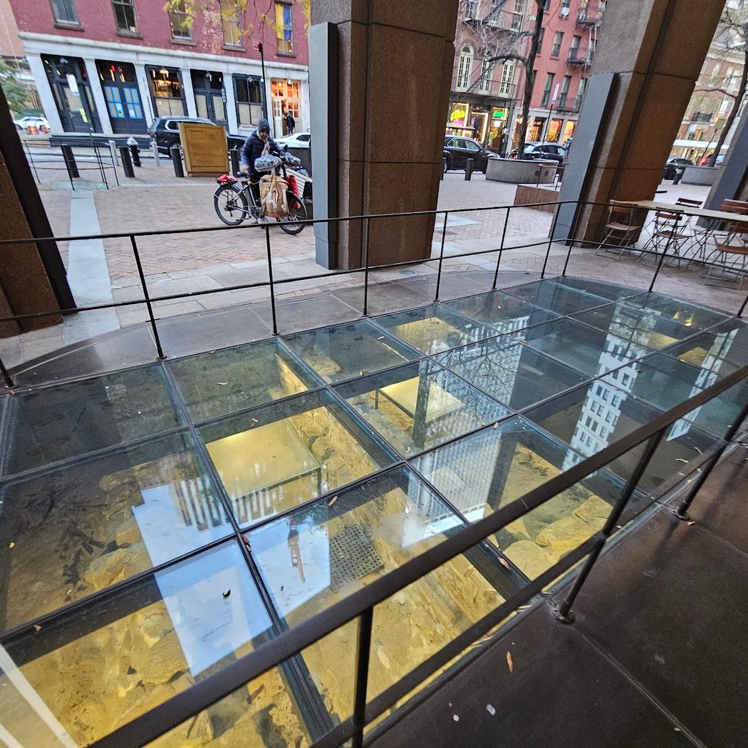 Remnant Of Lovelace Tavern, Old NY: New Amsterdam 1