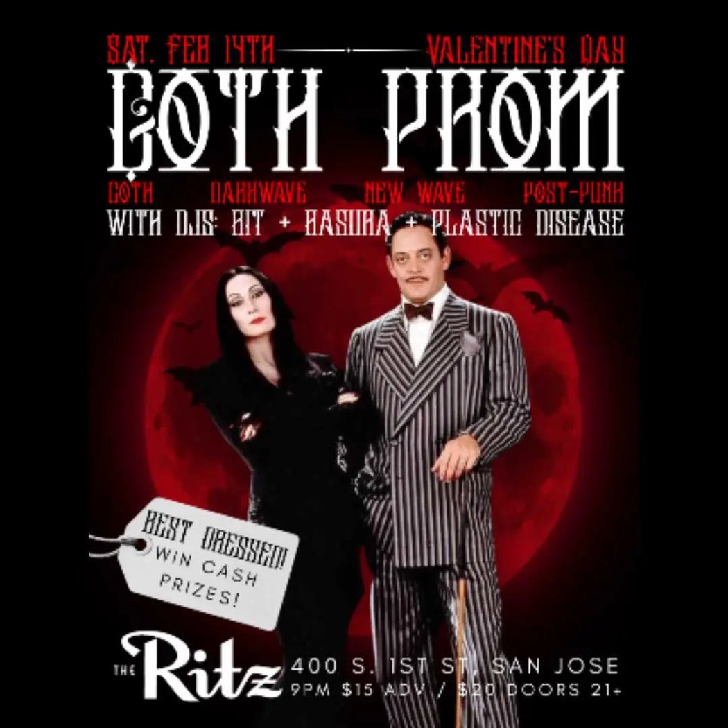 Goth Prom: Goth, Darkwave, New Wave, Post-Punk Dance Night 1