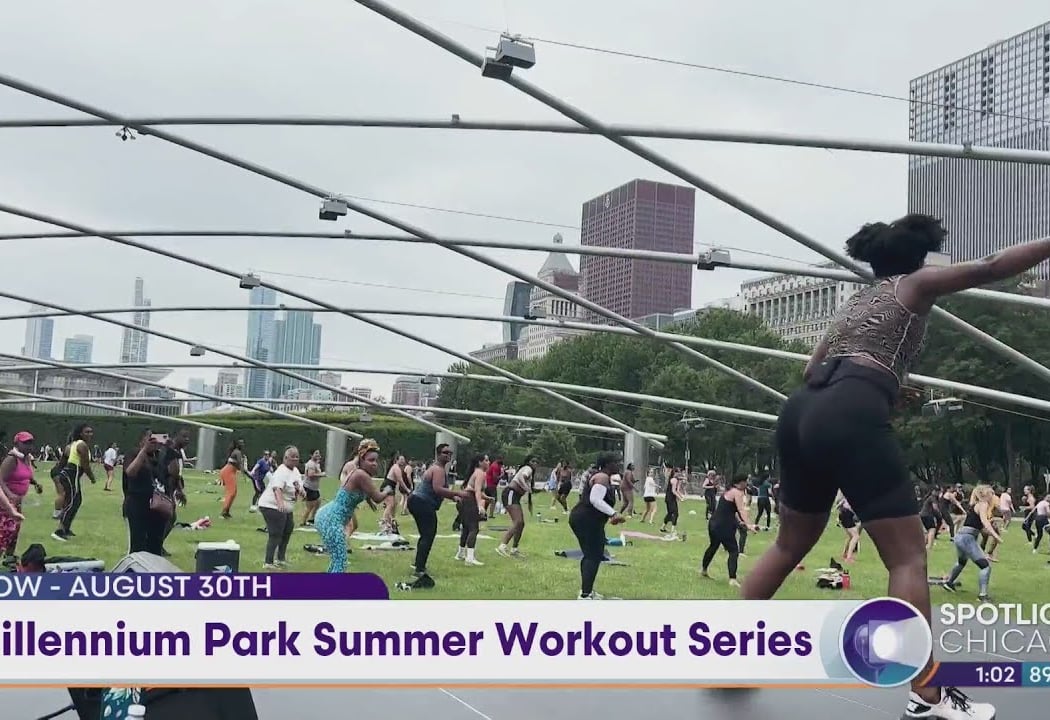 Millennium Park Summer Workouts 5