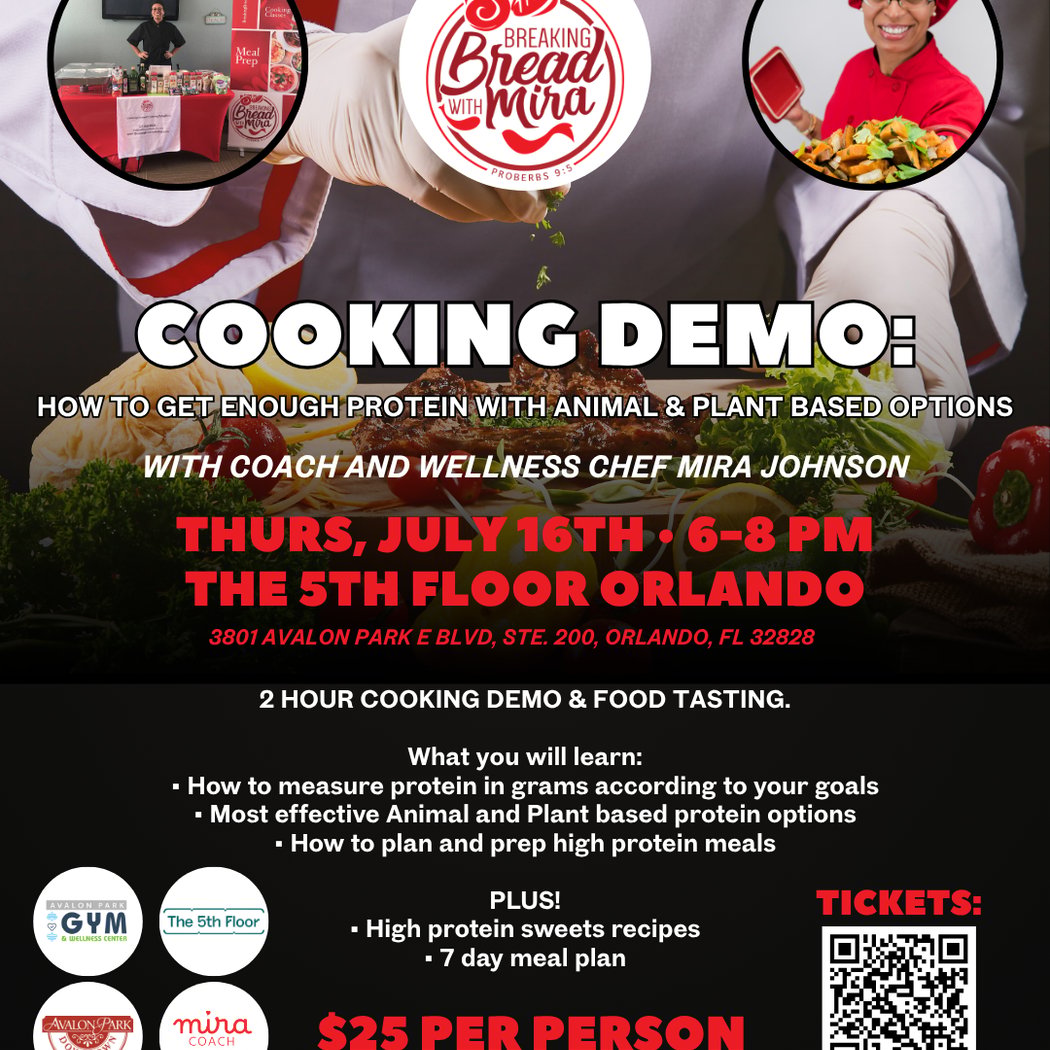 Cooking Demo & Food Tasting 1