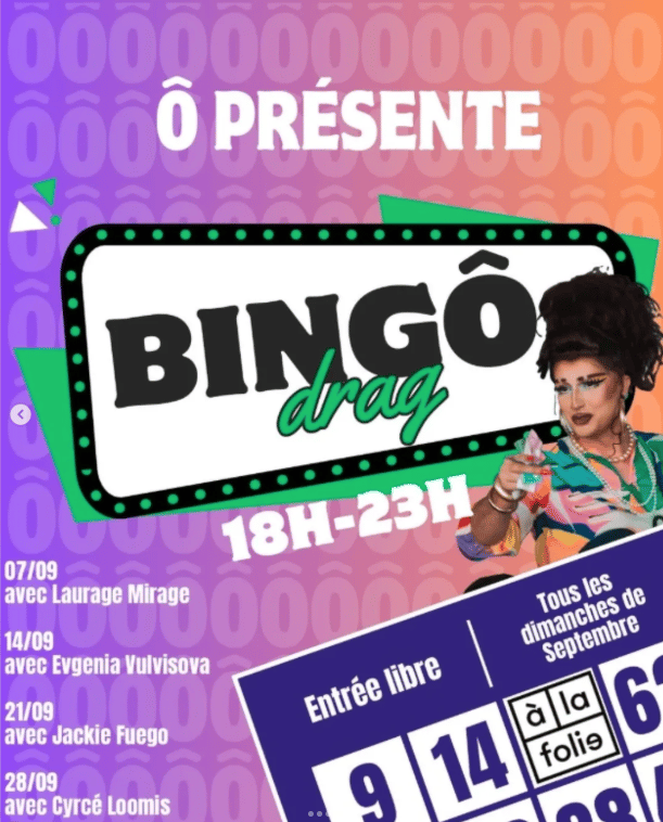 Ô BINGÔ DRAGÔ AVEC Ô & CYCRÉ LOOMIS 1