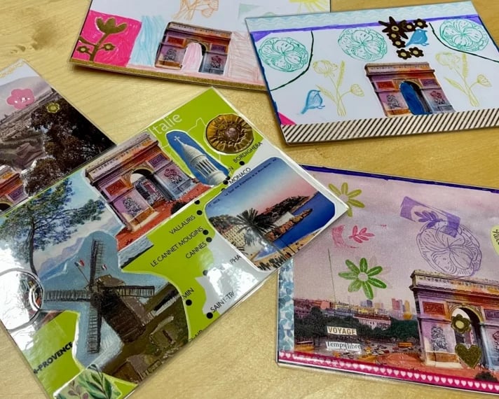 Visite-atelier « Un panorama de carte postale » 3