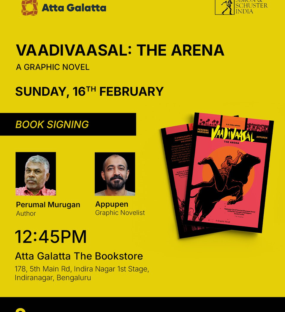 Book Signing Session by Perumal Murugan 1