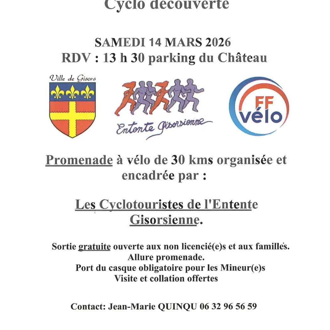 Balade cyclo découverte 1