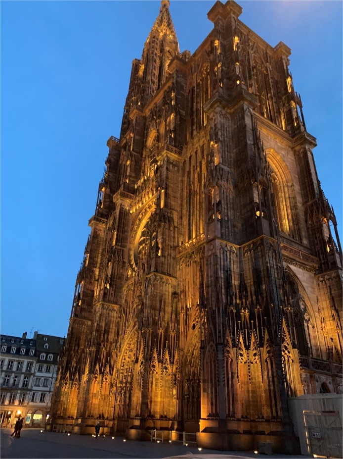 Light Show on the Cathedral's Façade 2